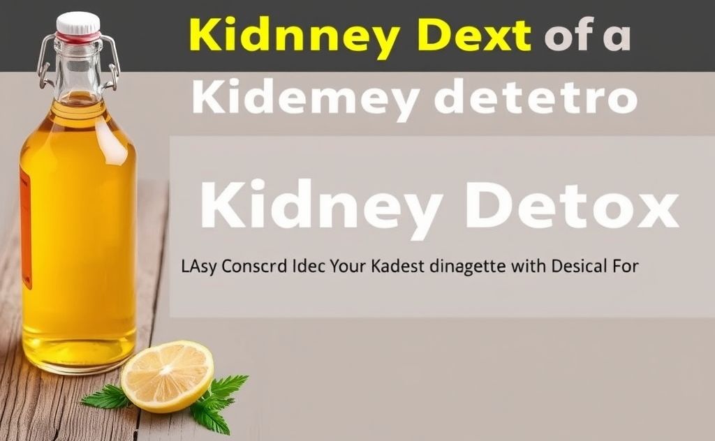 Best methods for kidney detox with ACV