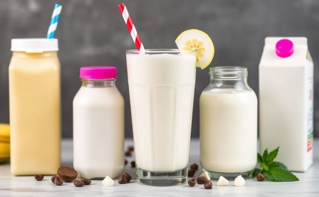 Best milk options for a delicious milkshake