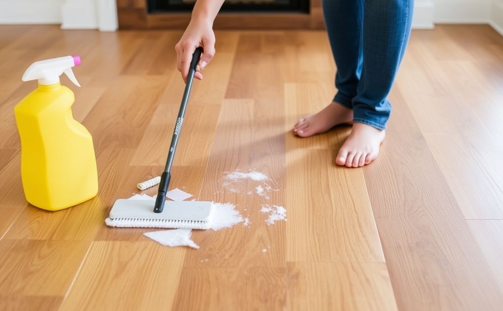 Best non-toxic cleaning hardwood floors