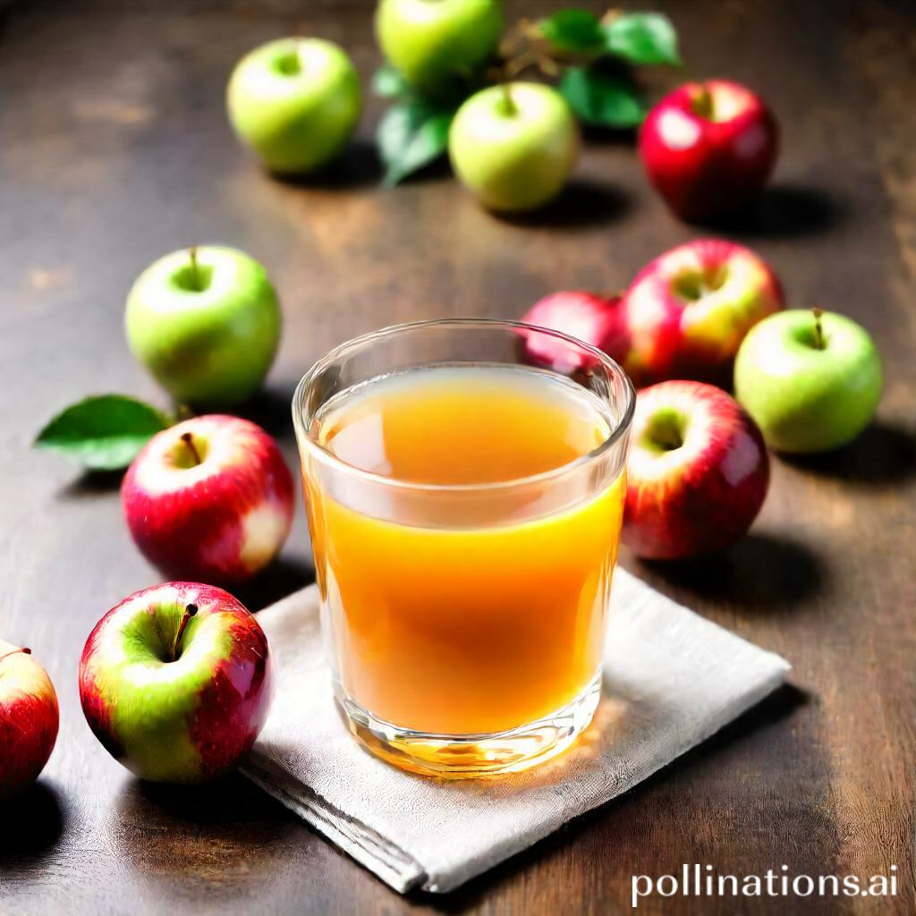 Apple Juice for Sore Throat Relief