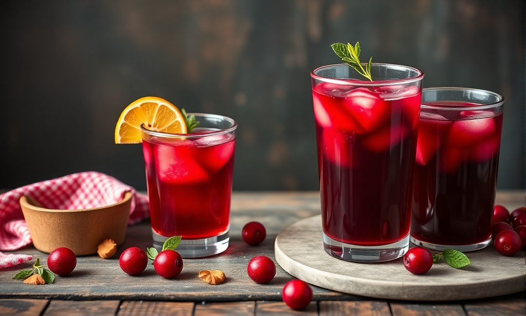 Best recipes using cranberry juice