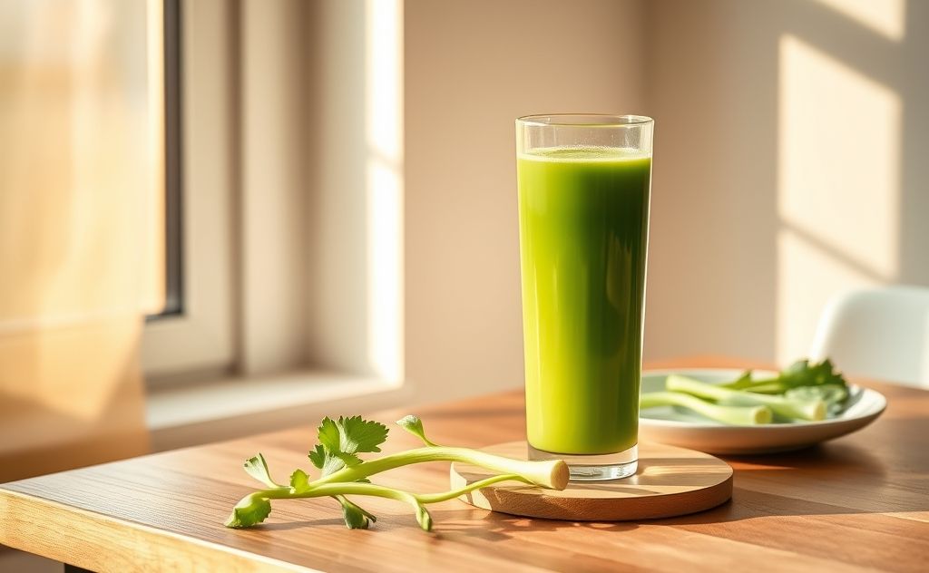 Best time drink celery juice morning empty stomach