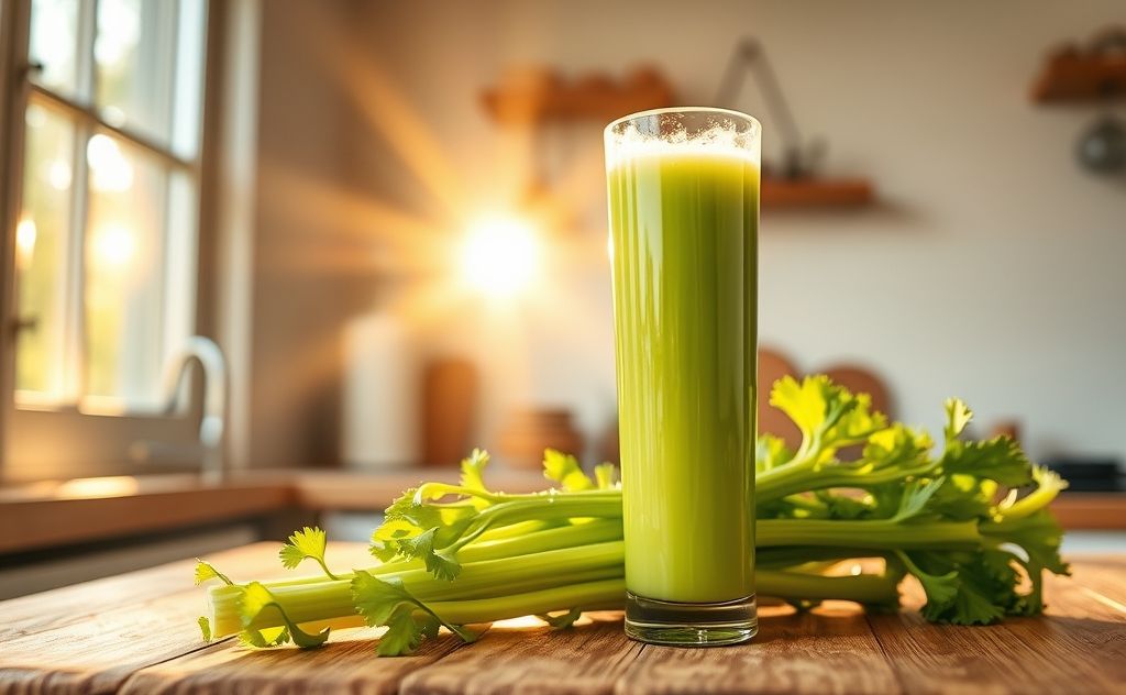 Best time to enjoy refreshing celery juice