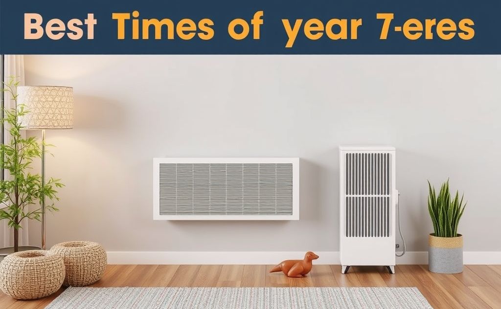Best times of year for heater efficiency