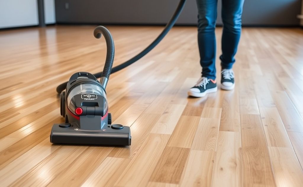 Best vacuum for gym floor safety and care.