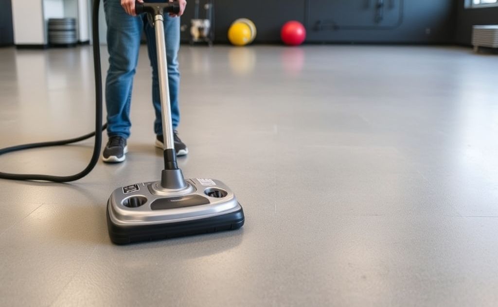 Best vacuum for rubber gym floor cleaning