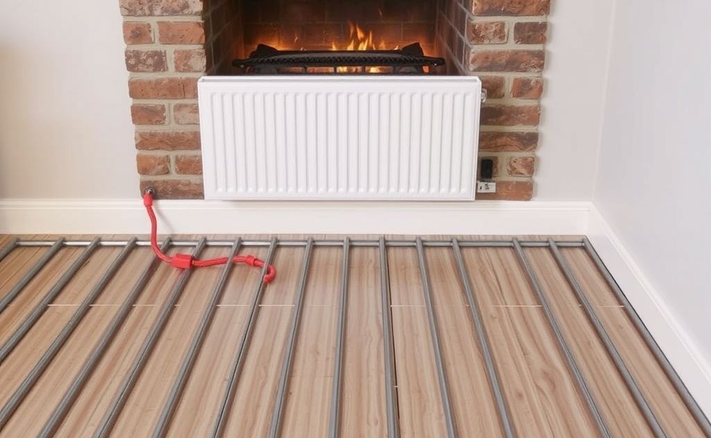 Best ways to install a radiant heater system.