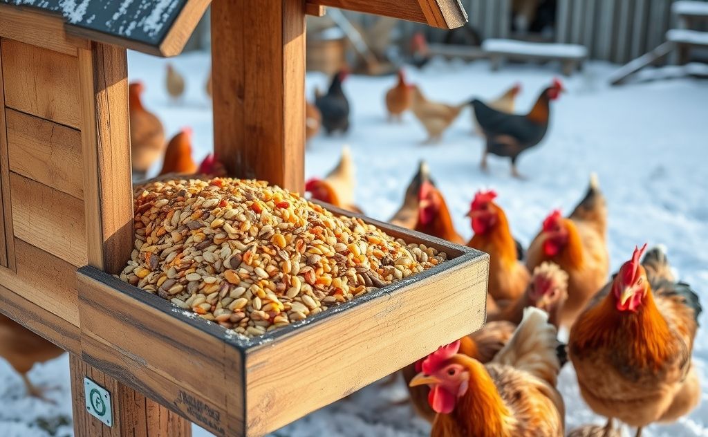 Best winter feed for healthy chickens