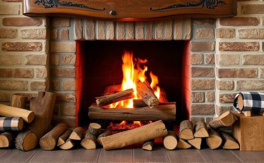 Best wood types for cozy fireplace warmth