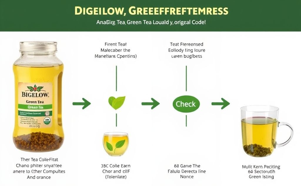 Bigelow Green Tea decaffeination process explained.
