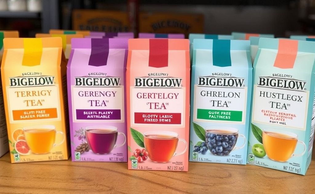 Bigelow Tea varieties gluten-free options available