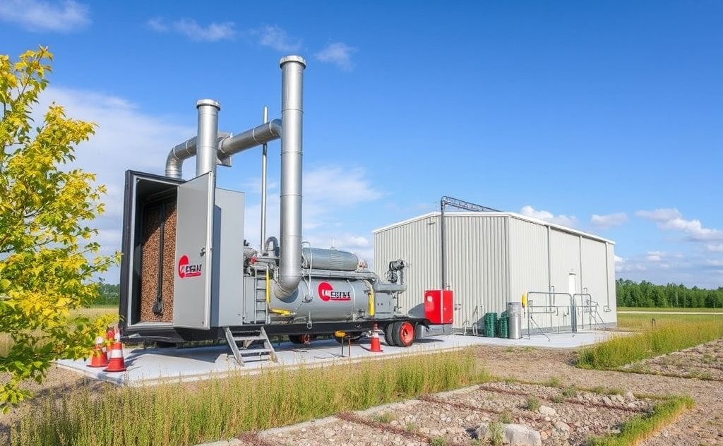 Biomass energy in HVAC systems benefits efficiency