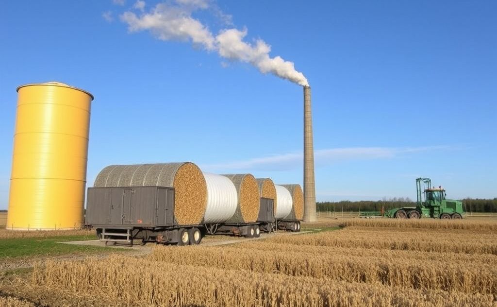 Biomass heating lowers fossil fuel reliance