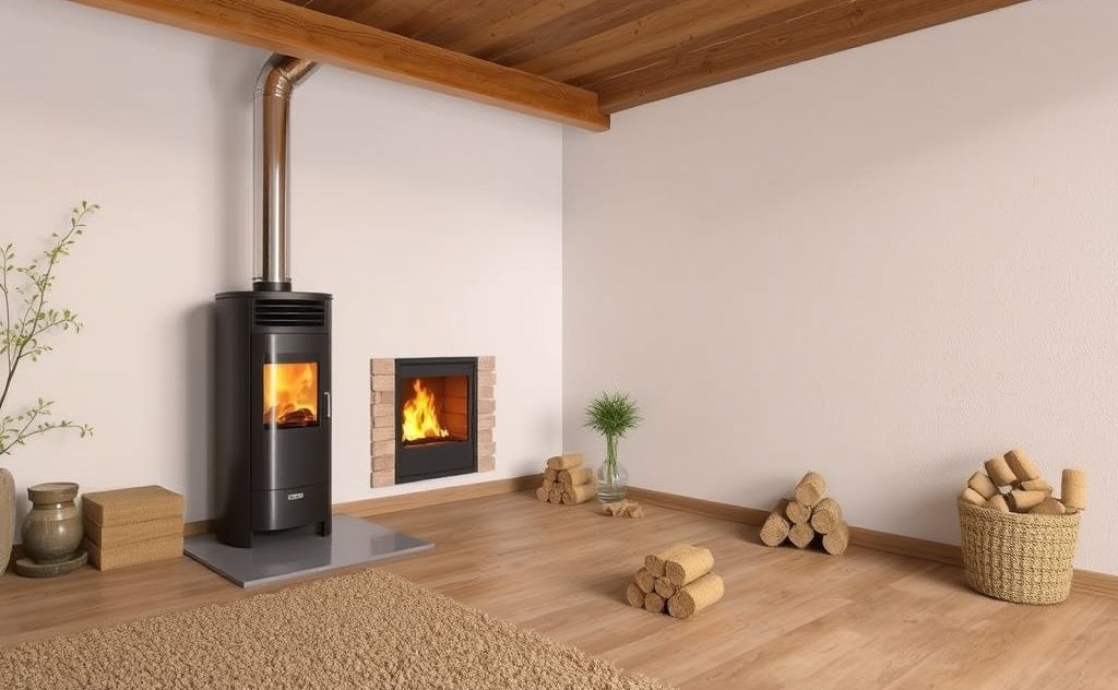 Biomass heating options for homes costs savings