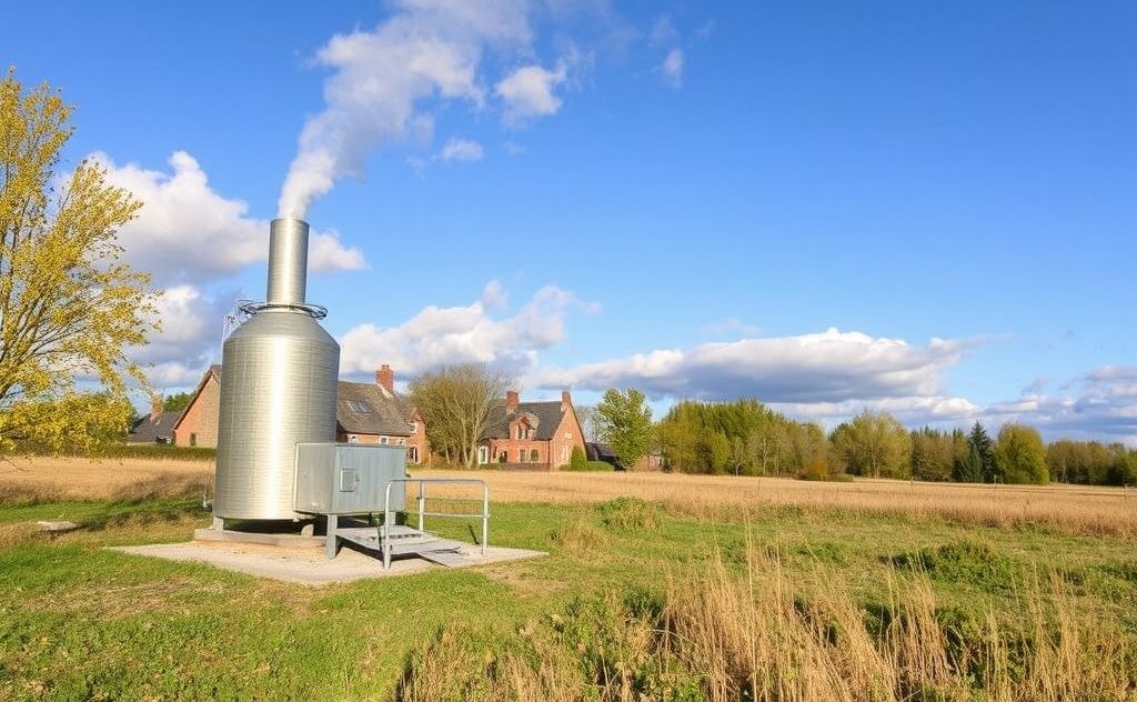 Biomass heating reduces greenhouse gas emissions effectively