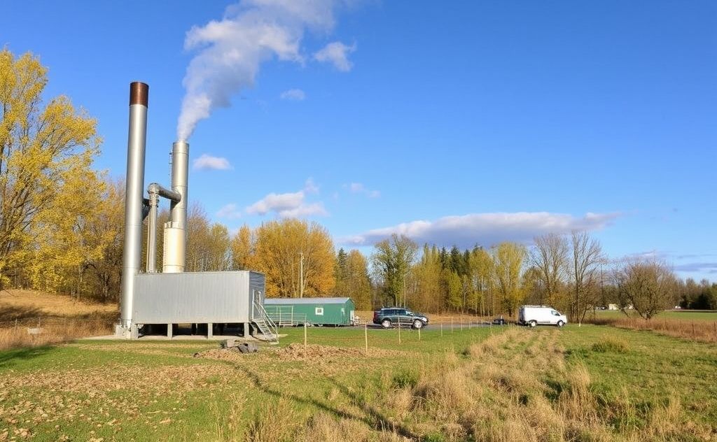 Biomass heating: a path to lower carbon emissions