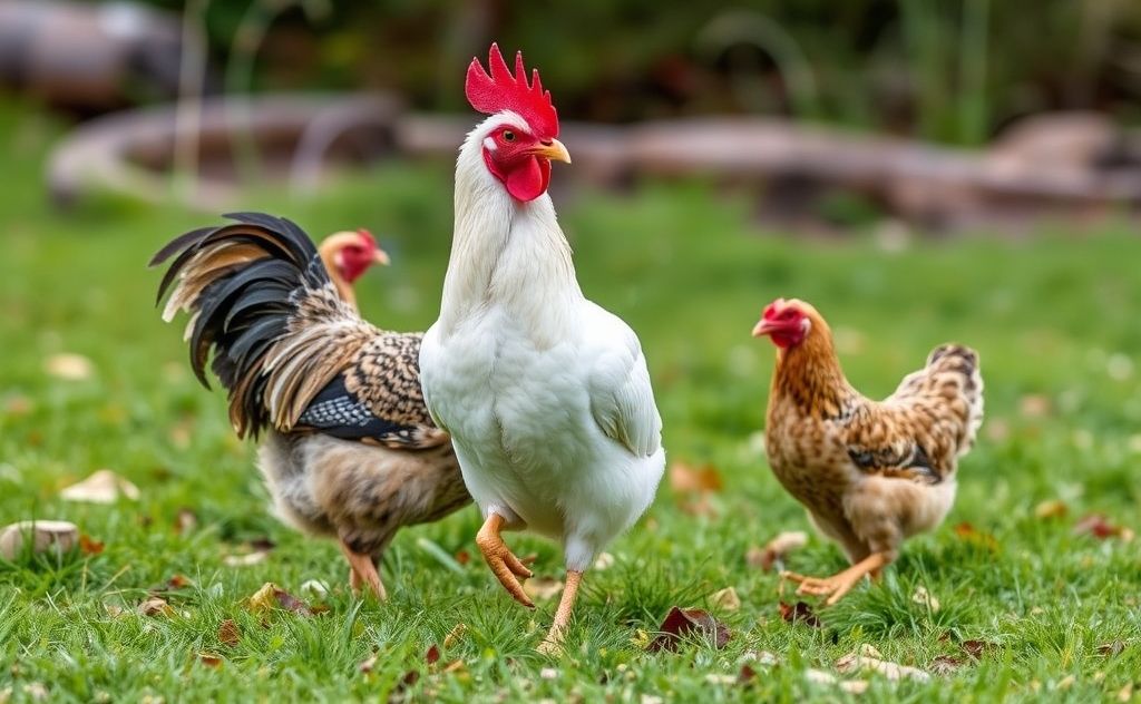 Birds that thrive alongside chickens
