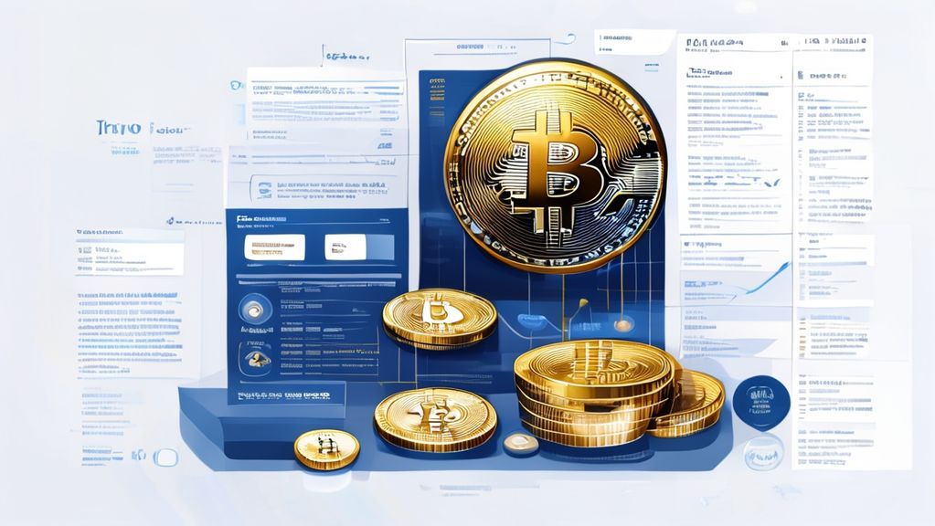 Bitcoin ETF tax guide 2026 for spot ETF investors showing tax documents and Bitcoin symbol