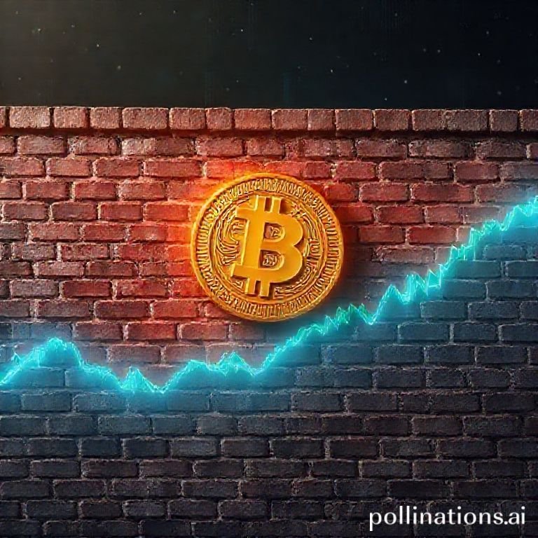 Grafik harga Bitcoin yang menunjukkan resistensi kuat di level $93.000, mencerminkan pola kenaikan yang terhenti.