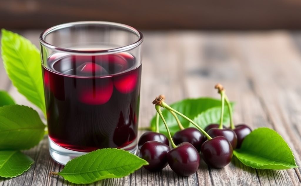 Black cherry juice benefits for gout relief