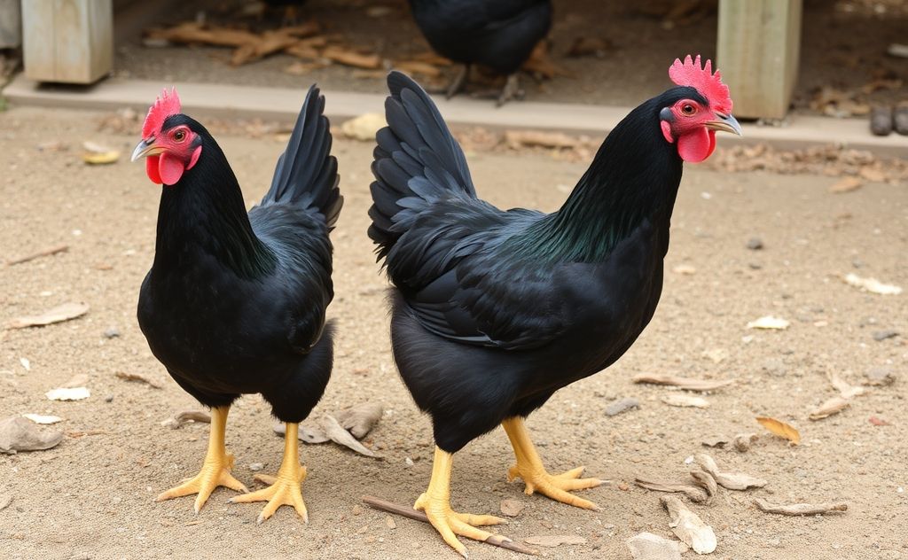 Black chickens for sale with price details