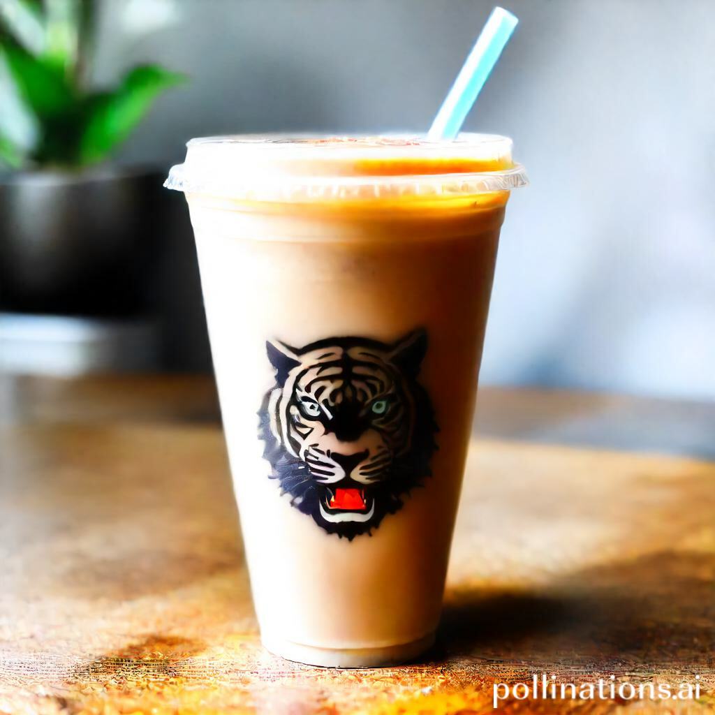 what is black tiger milk tea