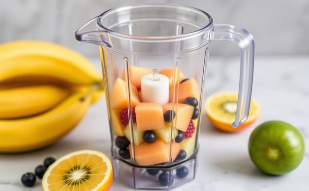 Blended fruit retains fiber and nutrients well
