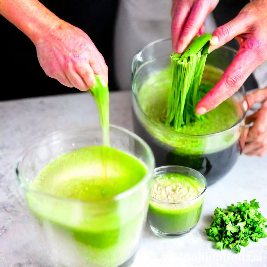 Smooth and Well-Processed Celery Juice Blend