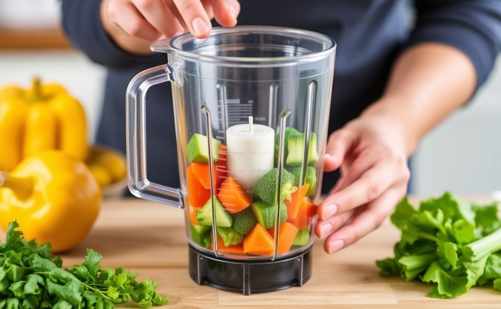 Blending vegetables impacts fiber content