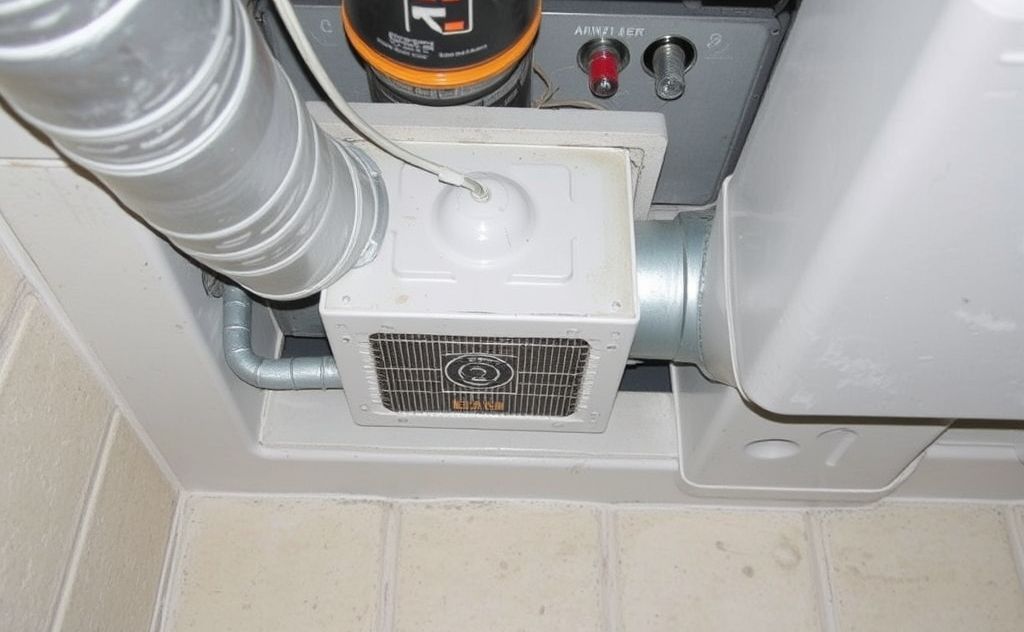 Blocked airflow choke point in ductwork issues
