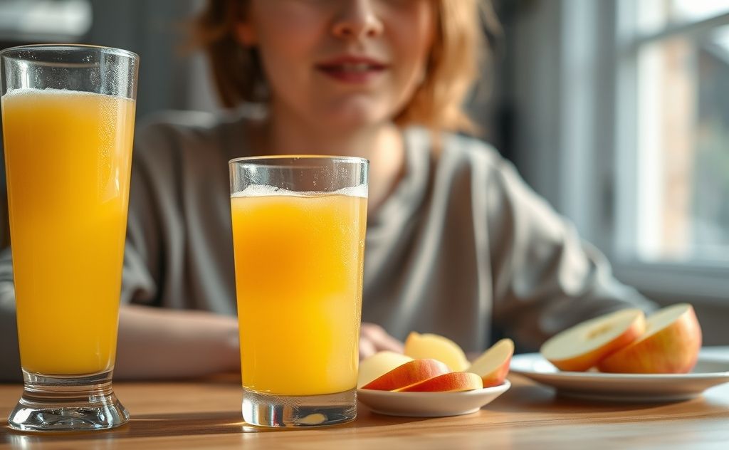 Blood sugar changes cause apple juice cravings