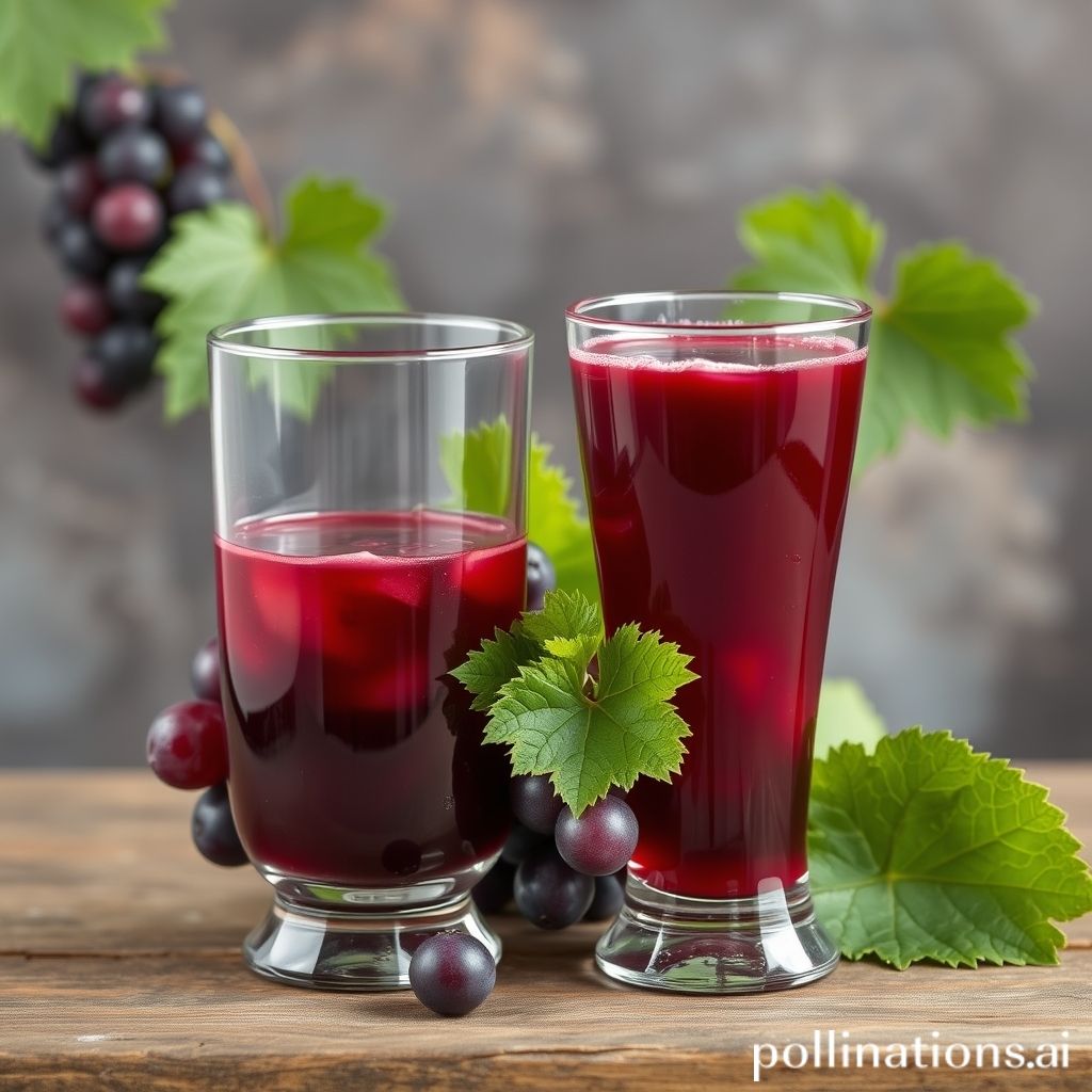 Does Grape Juice Thicken Blood?