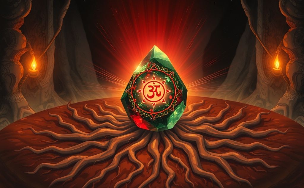 Bloodstone's connection to the root chakra
