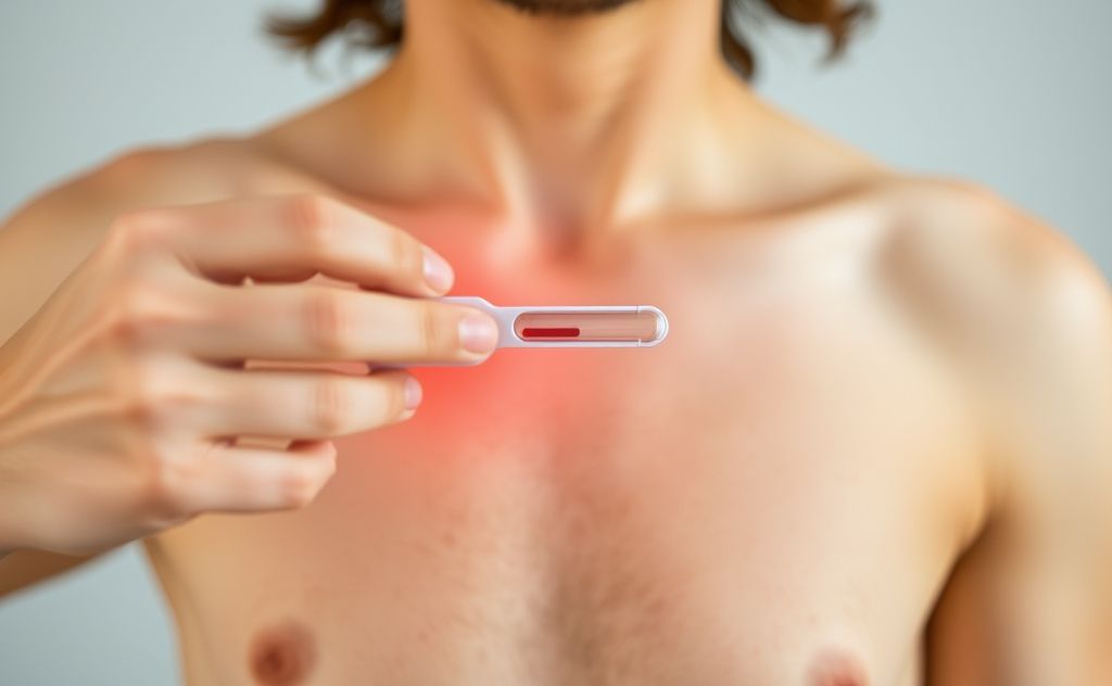 Body temperature indicates health issues