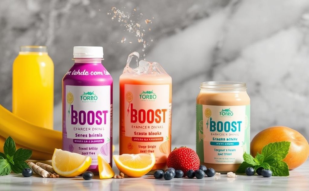 Boost drinks enhance energy and nutrition