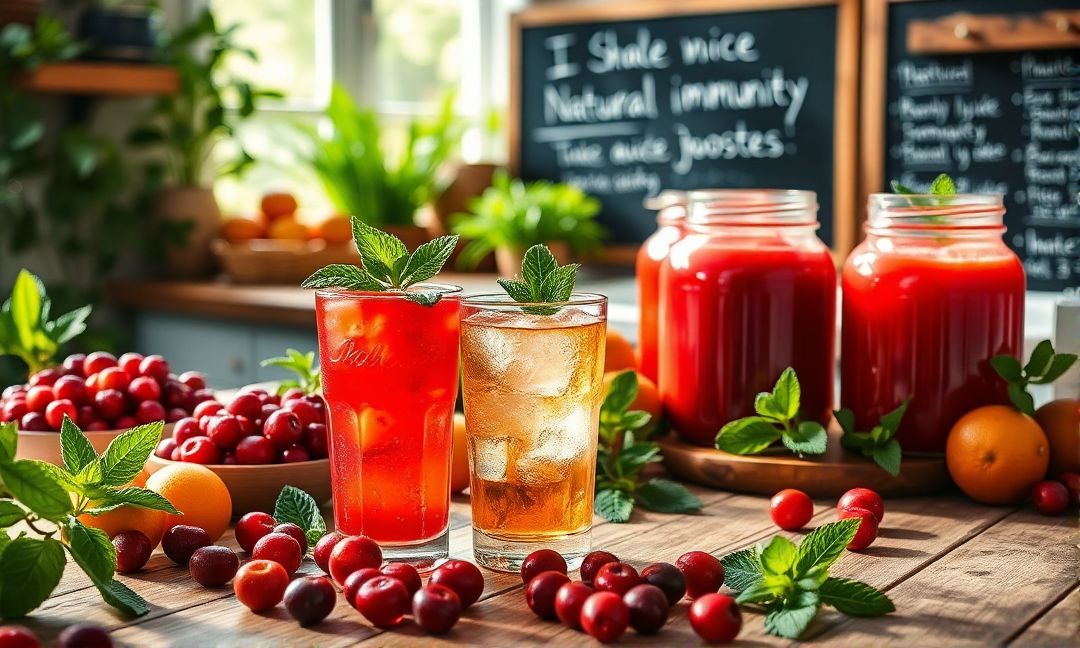 Boosting Immunity Naturally with Cranberry Juice Blends