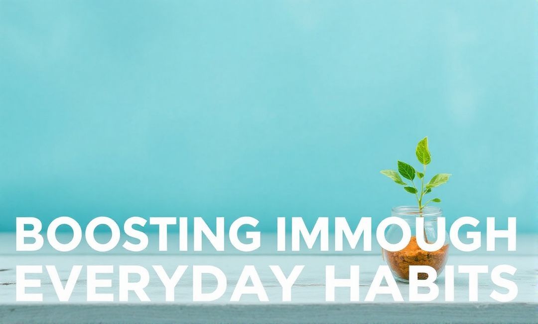 Boosting Immunity Through Everyday Habits