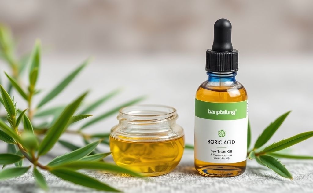Boric acid and tea tree oil combination benefits