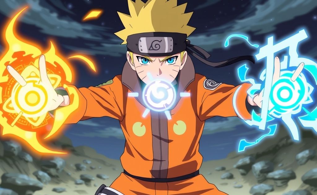 Boruto wields diverse chakra types effectively