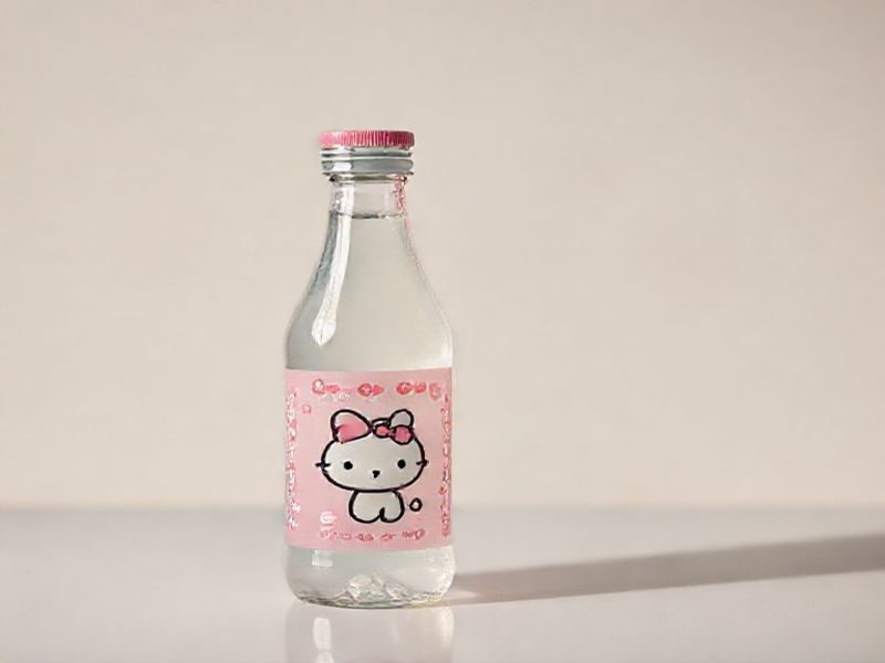 Botol Minum viral Sanrio Melody Kuromi 1 liter