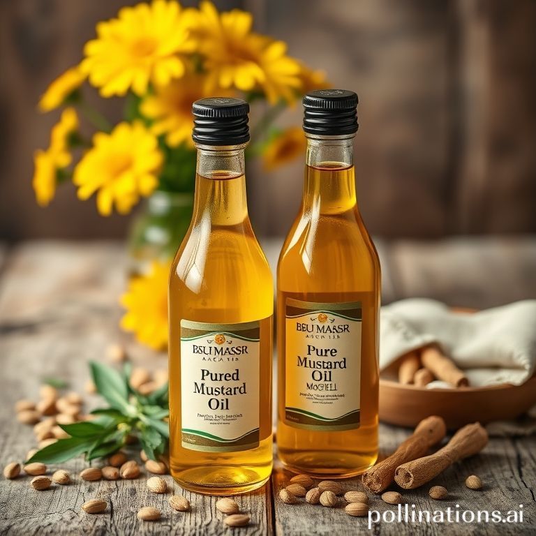 Cold-Pressed Mustard Oil