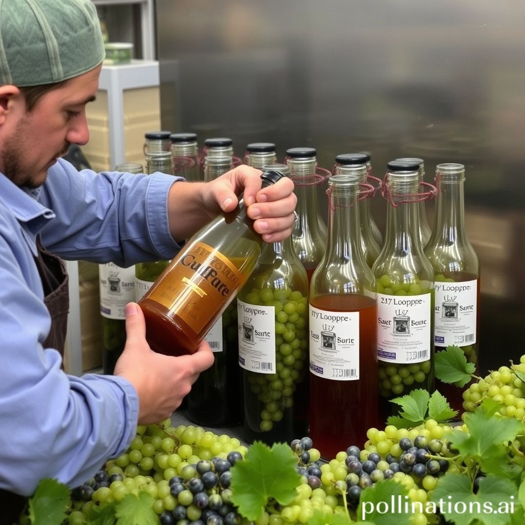 Bottling and Storing Grape Juice