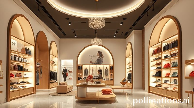 Interior retail butik modern