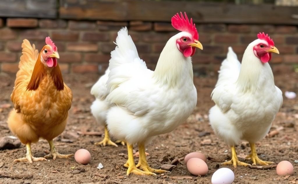 Brahma chickens start laying eggs at 6 months