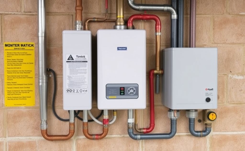 Breaker size for 18 kW tankless water heater