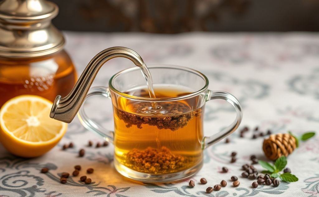 Brew traditional Persian tea with unique flavors