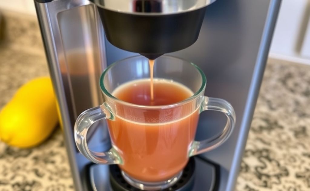 Brewing tea with a Keurig machine method