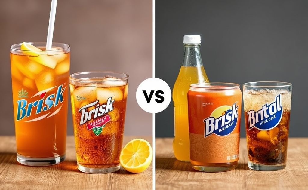 Brisk Iced Tea vs Traditional Sodas