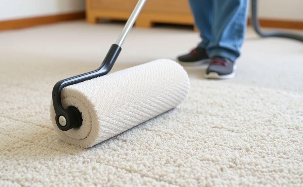 Brush roll for effective carpet cleaning maintenance