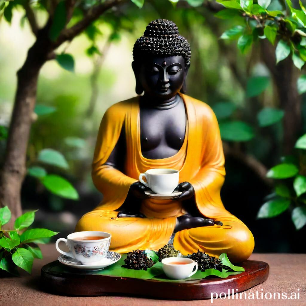 what is the buddha legend about tea